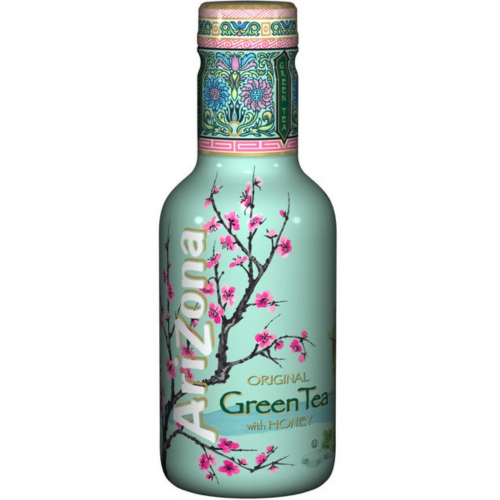 ARIZONA ICE TEA BOTTLE - GREEN TEA 500ML 1X6
