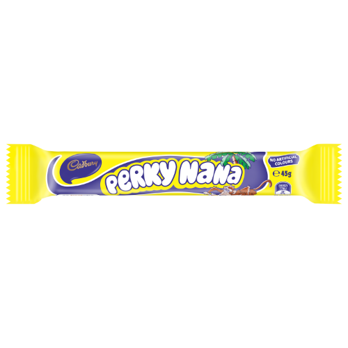 CADBURY MEDIUM BAR PERKY NANA 45G 1X42