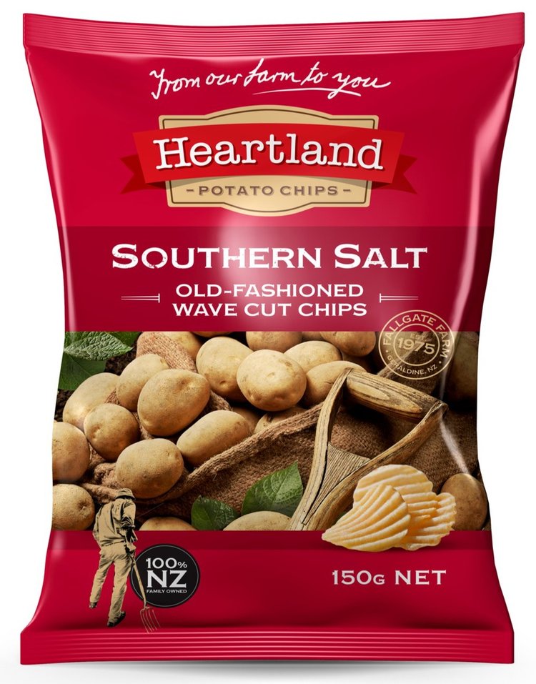 HEARTLAND SOUTHERN SALT - WAVE CUT 150G 1X12