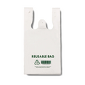 REUSABLE BAG 500PC (WHITE) LARGE  180 X 550MM