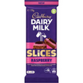 CADBURY BLOCK RASPBERRY SLICES 178G 1X16