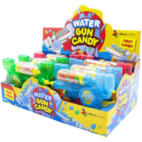 LOLI - WATER GUN W JELLY BEAN 20G 1X12