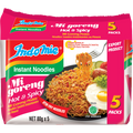 INDOME NOODLES HOT & SPICY 85GMS X5PKTS X 8 BAGS