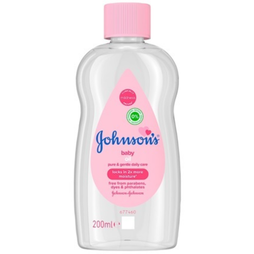 JOHNSON'S BABY OIL 200ML 1X6
