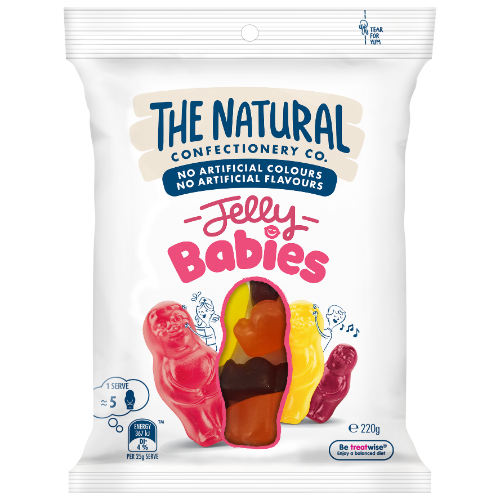 TNCC JELLY BABIES 220G