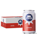OBRIEN Lager – 24 x 375ml Cans, 4.5% ABV, - GG26MAYAKL