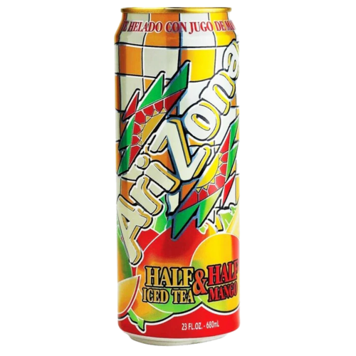 ARIZONA HALF MANGO HALF TEA CAN 680ML 1X24