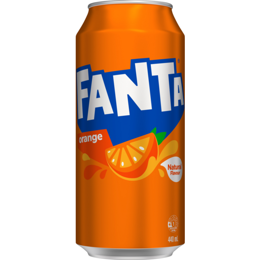 FANTA ORANGE CAN 320ML 1X24