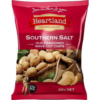 HEARTLAND SOUTHERN SALT - WAVE CUT 40G 1X24