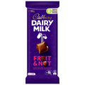 CADBURY BLOCK FRUIT N NUT 180G 1X14