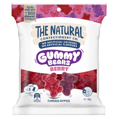 TNCC BERRY GUMMY BEARS 180G