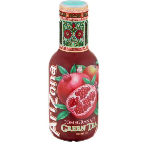 ARIZONA ICE TEA BOTTLE - POMEGRANATE 500ML 1X6