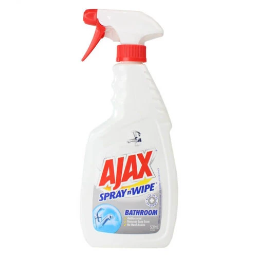 AJAX SPRAY N WIPE BATHROOM 500ML