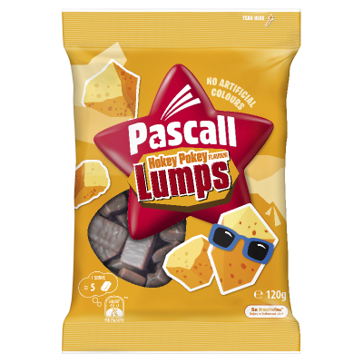 PASCALL FAMILY BAGS HOKEY POKEY LUMPS 120G