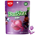 AMOS GUMMY PEELERZTM GRAPE - 85GM 1X24