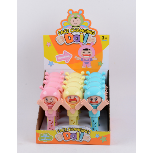 CANDY TOY FACE CHANGING DOLL 1X12 (TM34507)