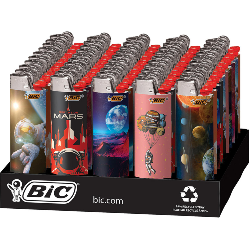BIC FANCY LIGHTER CRAZY WORLD 1X50