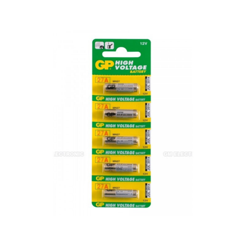 GP HIGH VOLTAGE BATTERIES 27A 5 PACK