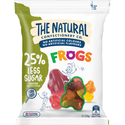TNCC FROGS REDUCED SUGAR 220G