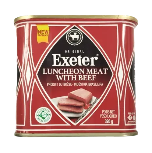EXETER MEAT LUNCHEON BEEF 320G - HALAL