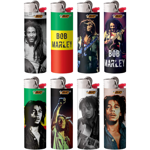 BIC FANCY LIGHTER BOB MARLEY 1X50