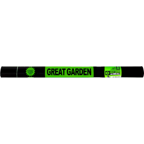 BIG BLACK RUBBISH BAGS GREAT GARDEN XL ROLL