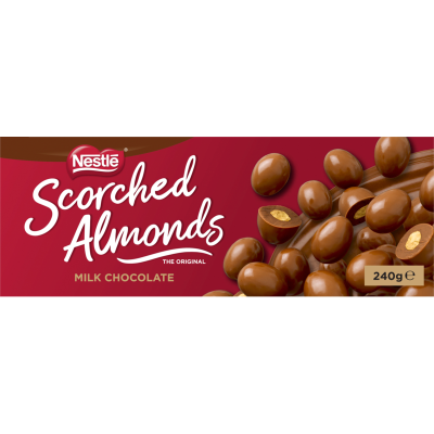 NESTLE BOXED SCORCHED ALMONDS 240G