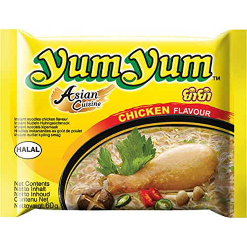 YUM YUM NOODLE CHICKEN 60G 5s