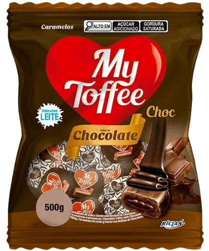 MY TOFFEE LARGE BAG CHOC WITH CHOCOLATE 500G