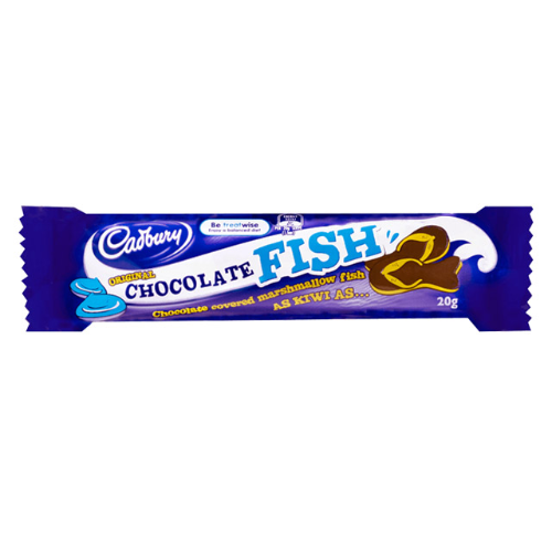 CADBURY CHOCOLATE FISH 20G 1X42