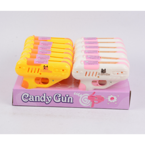 CANDY TOY CANDY GUN WHITE 1X12 (TM38719)
