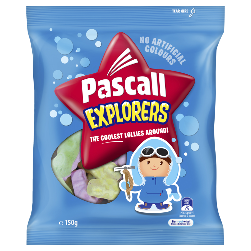 PASCALL FAMILY BAGS EXPLORERS 150G