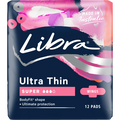 LIBRA ULTRATHIN PADS SUPER WINGS 1X12PK
