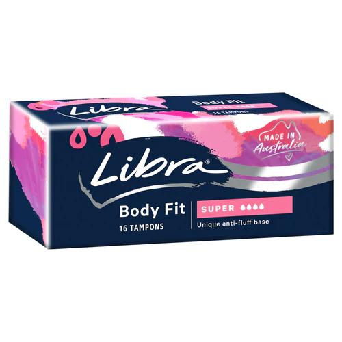 LIBRA SUPER TAMPONS BODY FIT TAPERED 1X16