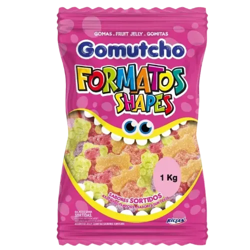 RICLAN JELLY GOMUTCHO BEARS ASSORTED 1KG