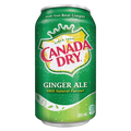 CANADA DRY GINGER ALE 355ML 1X24