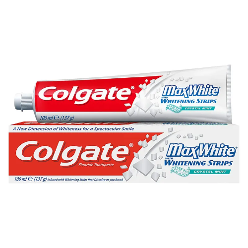 COLGATE TOOTHPASTE MAX WHITE 137G 1X12