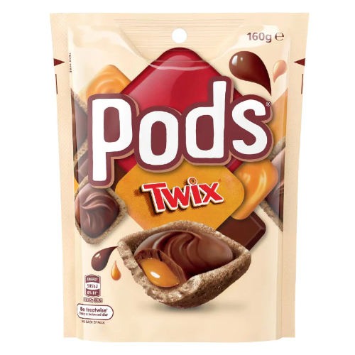 MARS LARGE BAGS PODS TWIX 160G