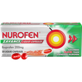 NUROFEN ZAVANCE LIQUID 200MG CAPSULES 1X20