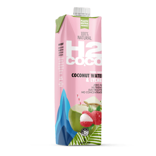 H2 COCO PURE COCONUT WATER & LYCHEE 1L - GG26MAYAKL