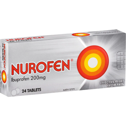 NUROFEN IBUPROFEN 200MG TABLETS 1X24